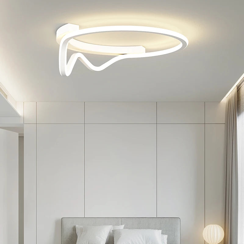 plafond moderne à LEDs lumière pour salon chambre salle à manger étude cuisine plafond éclairage décoration de la maison lampes Lustre - vue 3 sur 18