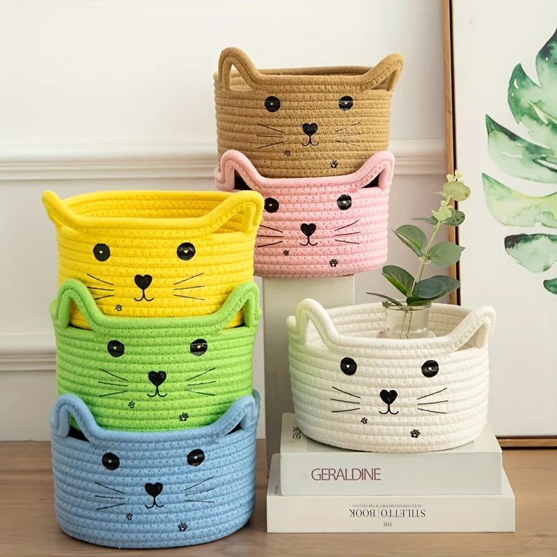 panier de rangement mignon pour jouets danimaux de compagnie - vue 2 sur 11