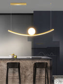 lustre de restaurant créatif dragon ball simple luxe