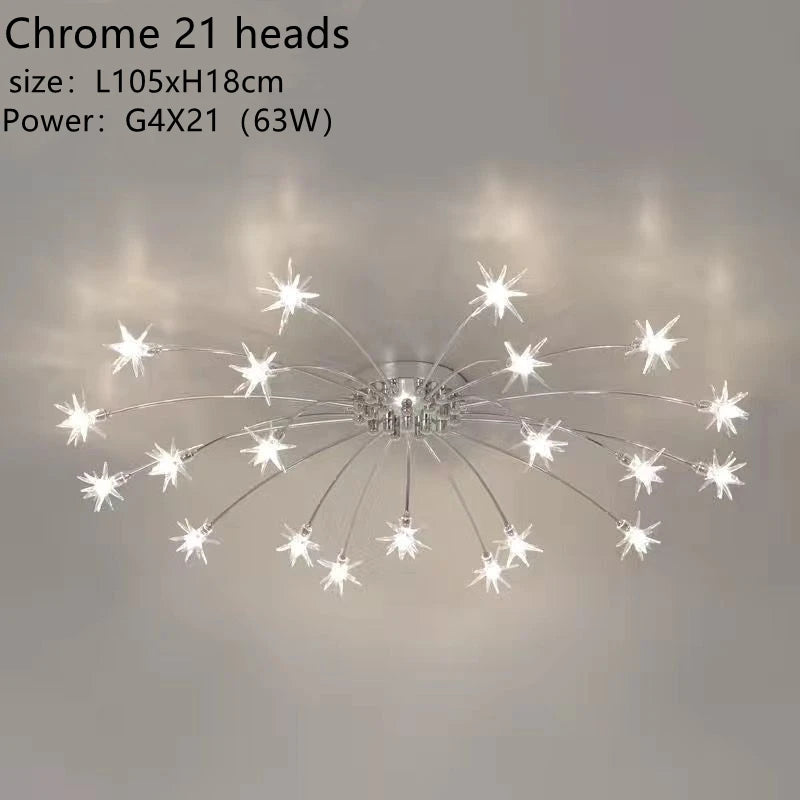 lustre moderne design minimaliste nordique éclairage créatif en led