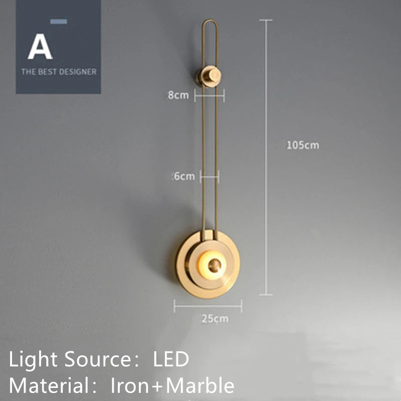 applique murale moderne minimaliste créative pour intérieur