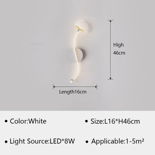 applique murale led moderne pour décoration intérieure élégante - vue 22 sur 21