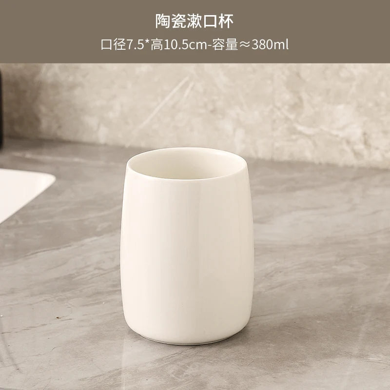 tasse en céramique marbrée haut de gamme pour couples décorative - vue 16 sur 26