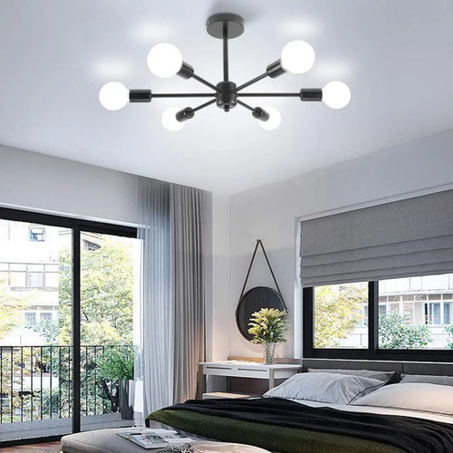 lustre led moderne pour un éclairage d'intérieur élégant - vue 3 sur 10
