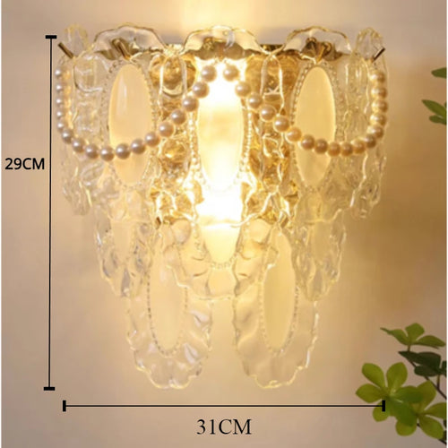 applique murale en verre à led pour décoration moderne intérieure - vue 16 sur 15