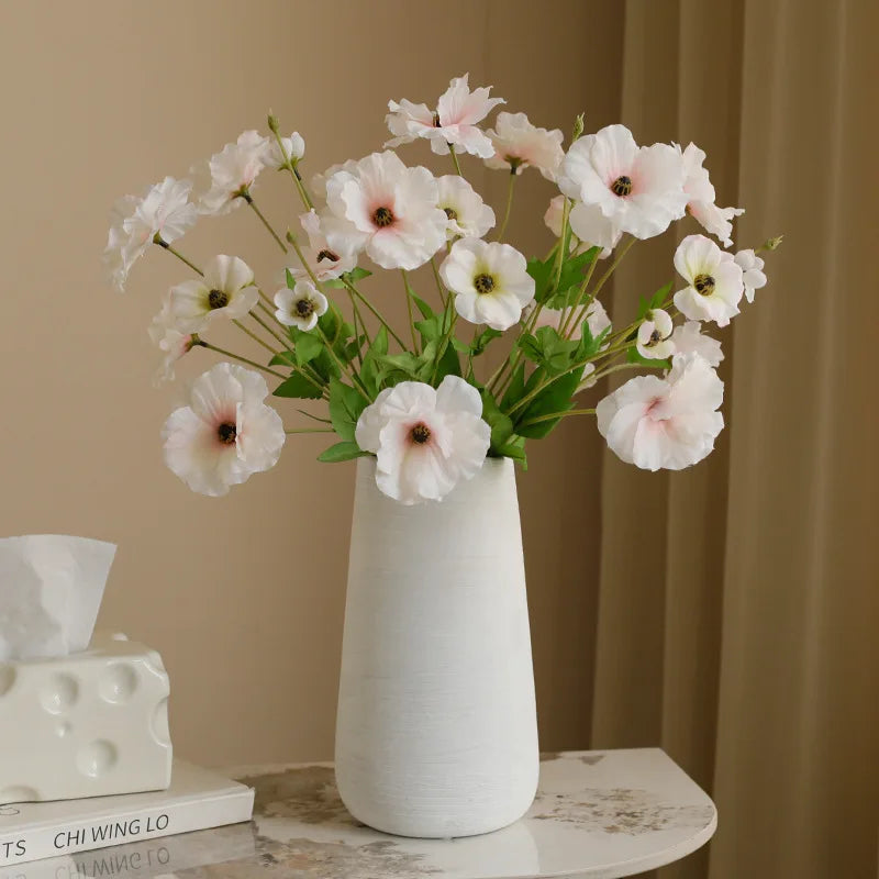 papillon pivoine fleur de soie décoration mariage arrangement floral - vue 1 sur 11