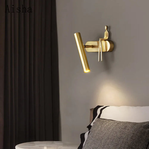 applique murale led minimaliste pour intérieur créatif moderne - vue 3 sur 9
