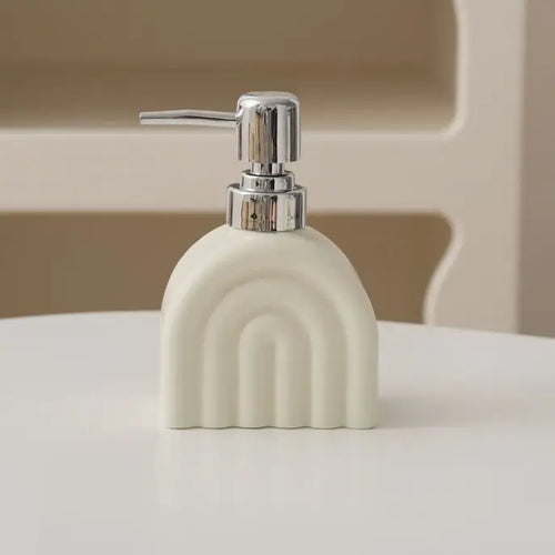 distributeur de savon en céramique pour shampoing et eau portable - vue 22 sur 21