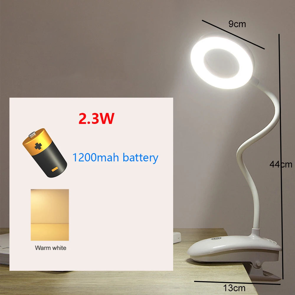 lampe de bureau led tactile usb gradation protection yeux - vue 14 sur 29