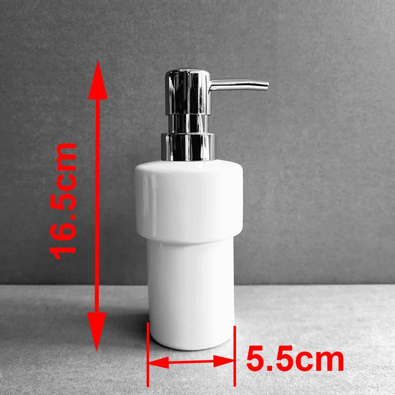 bouteille vide pour shampoing crème et lotion accessoires de bain - vue 5 sur 8