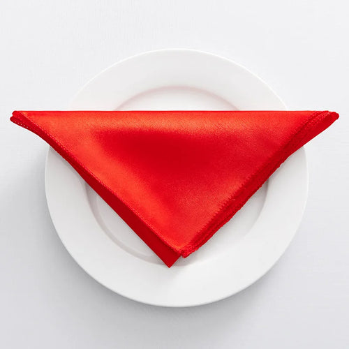 Serviette de table satin style élégant pour réception