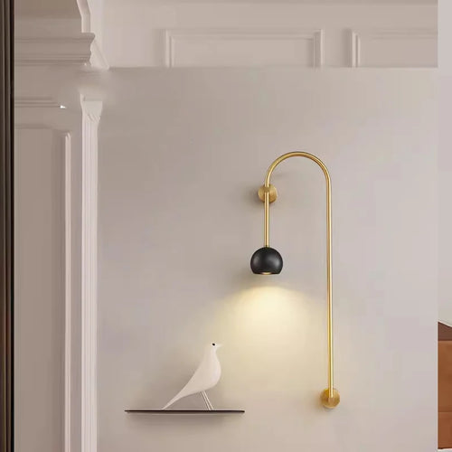 applique murale en cuivre style italien pour intérieur élégant - vue 3 sur 8