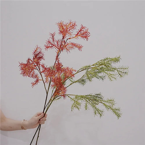 fougère artificielle à longue branche pour décoration intérieure - vue 3 sur 6
