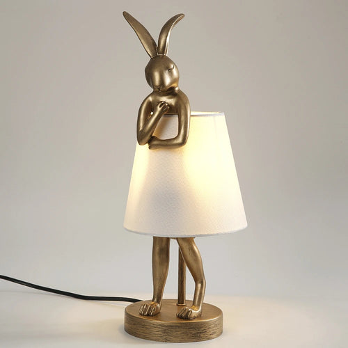 lampe à poser créative en résine design rétro nordique décor intérieur - vue 2 sur 7
