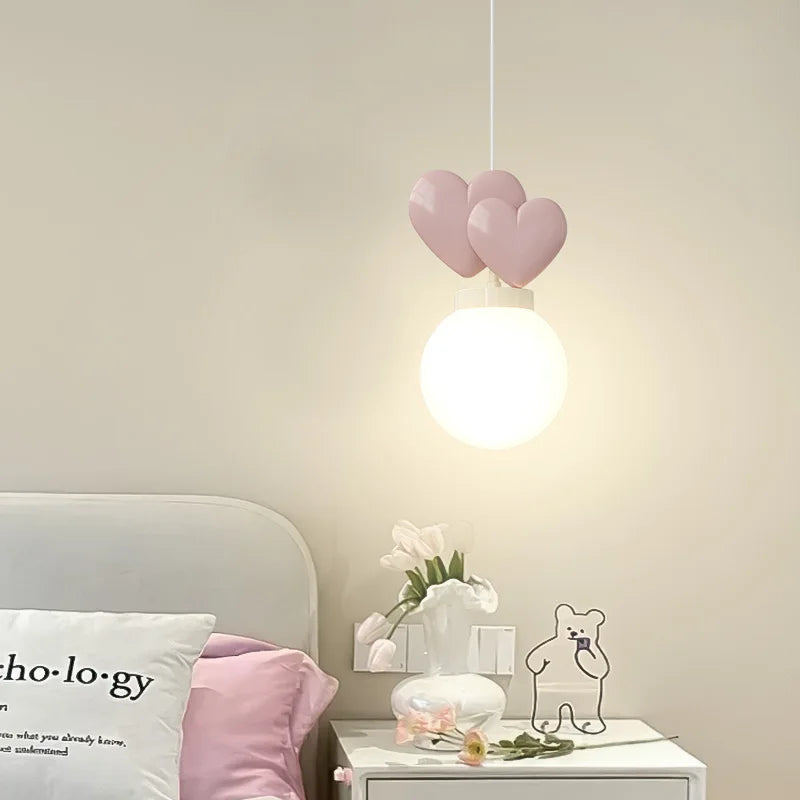 suspension en forme de cœur princesse pour enfants - vue 3 sur 12