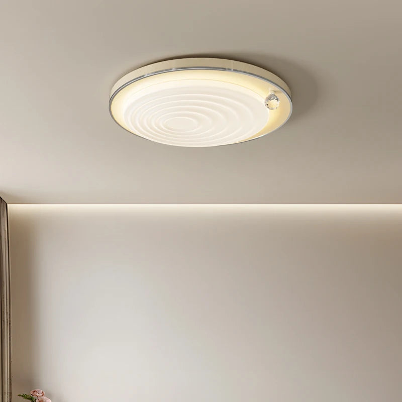 plafonnier à led style médiéval en bois rétro élégant - vue 6 sur 12