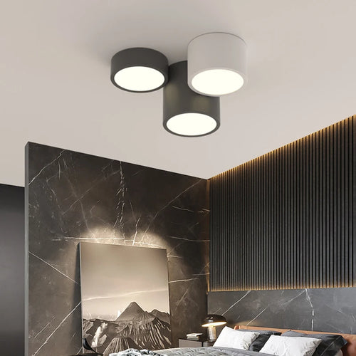 plafonnier moderne à leds pour décoration intérieure élégante - vue 6 sur 9