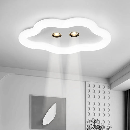 lampe de salon nordique led ronde simple et moderne - vue 6 sur 9