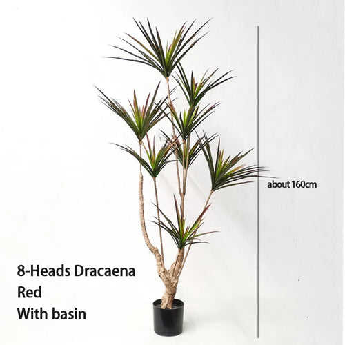 plantes artificielles dracaena pour décoration intérieure tropicale - vue 11 sur 20