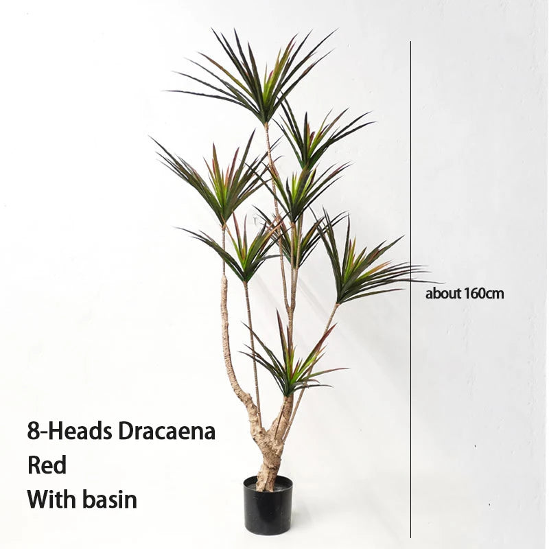 plantes artificielles dracaena pour décoration intérieure tropicale - vue 10 sur 20