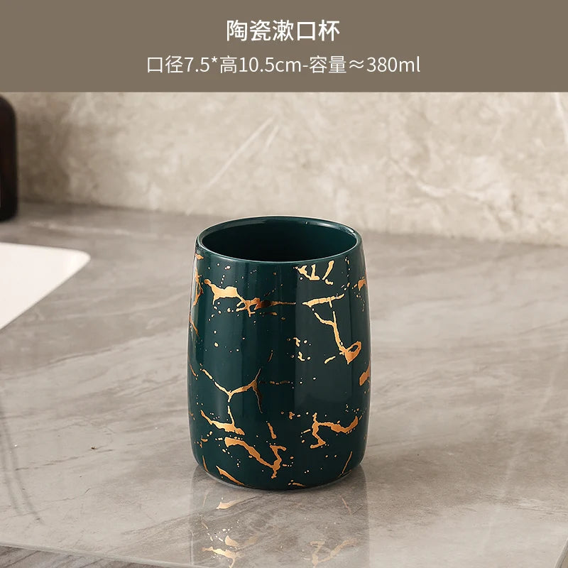 tasse en céramique marbrée haut de gamme pour couples décorative - vue 21 sur 26