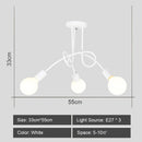 lustre sputnik moderne style industriel pour intérieur élégant