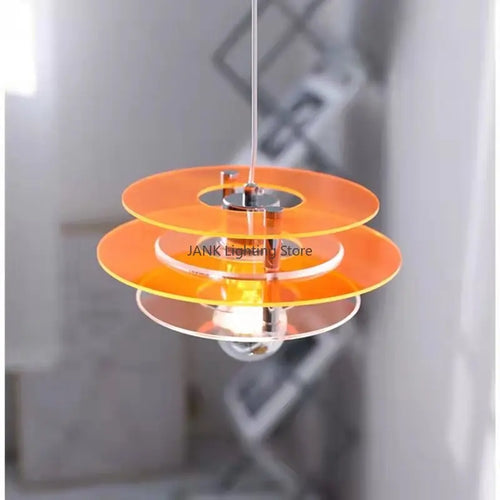 lustre led danois bauhaus ph médiéval ufo acrylique - vue 4 sur 10