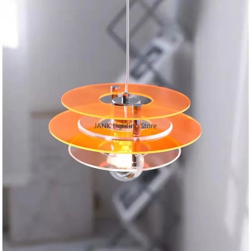 lustre led danois bauhaus ph médiéval ufo acrylique - vue 4 sur 10