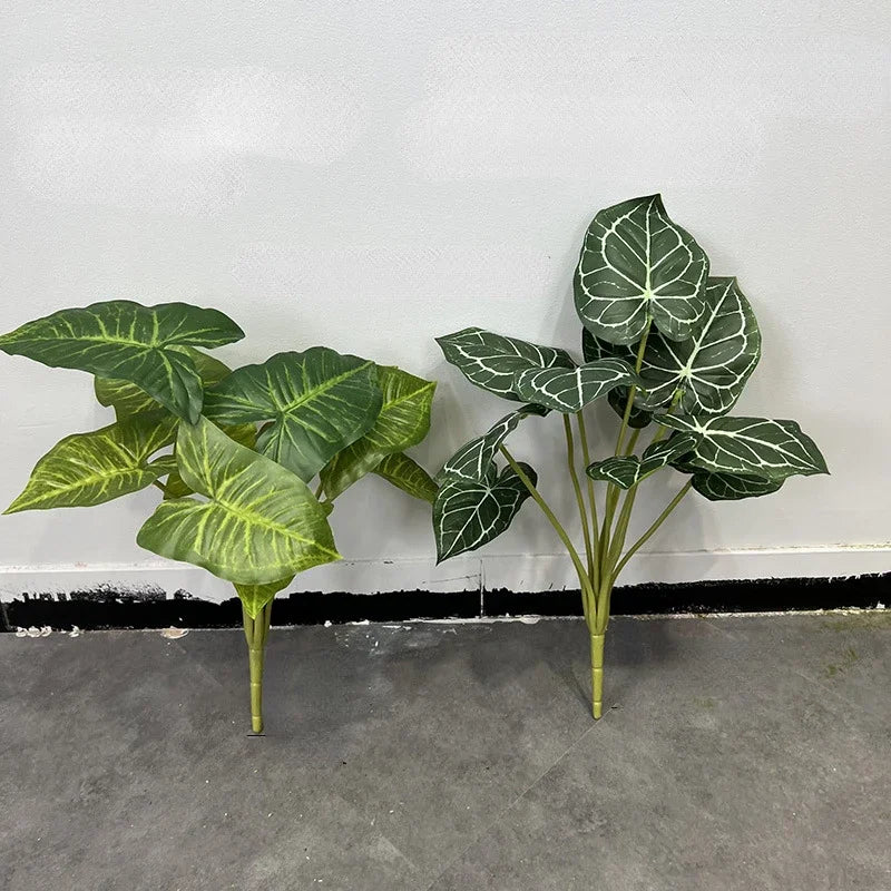 plantes artificielles feuillage de palmier décoration florale pour commerces - vue 5 sur 8