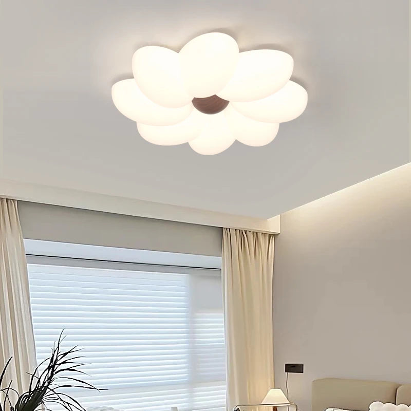 plafonnier led moderne en cristal pour intérieur élégant - vue 4 sur 9