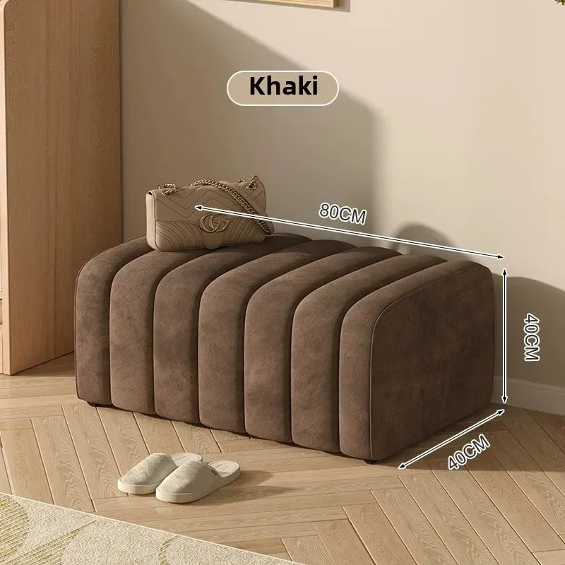 banc à chaussures design moderne avec repose pieds doux et confortable - vue 22 sur 26