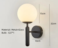 lustre design moderne en verre avec structure métallique