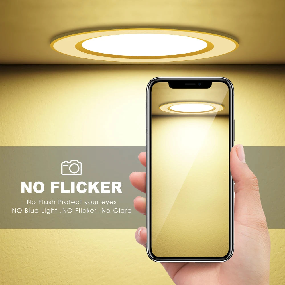 spot led encastrable sans pilote pour éclairage intérieur - vue 6 sur 6