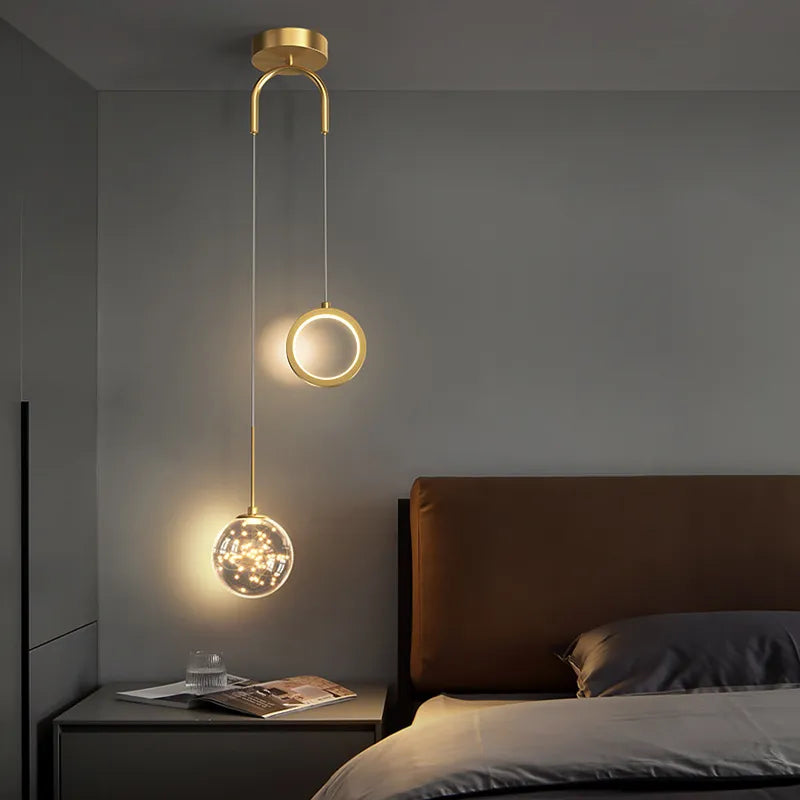 Suspension LED au design nordique moderne - vue 1 sur 14