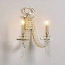 applique murale led décorative en cristal moderne et luxueuse