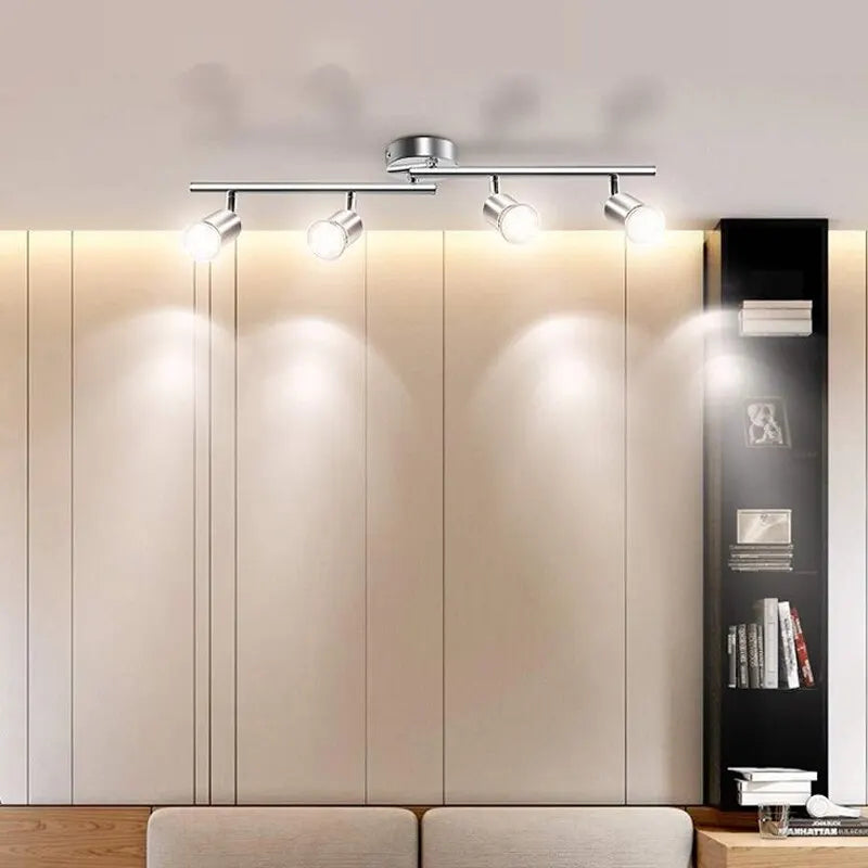 Plafonnier LED réglable multi-angle - vue 3 sur 8