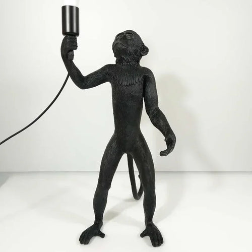 lustre rétro créatif en forme de singe pour cafés et restaurants - vue 16 sur 18