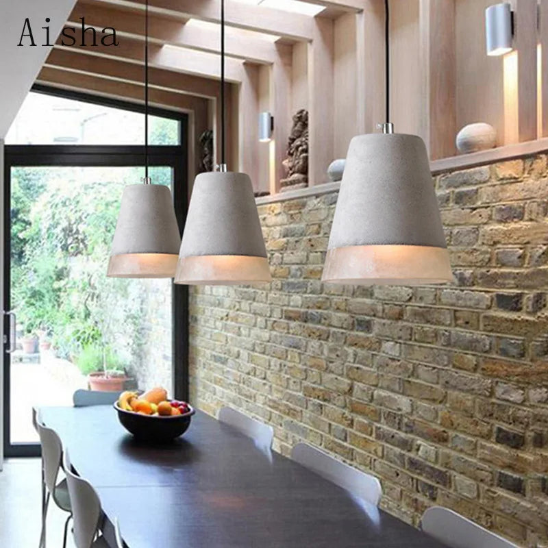 suspension style industriel rétro pour décoration intérieure - vue 3 sur 9