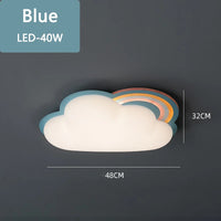 plafonnier nuage pour chambre de bébé garçon fille décor éclairage