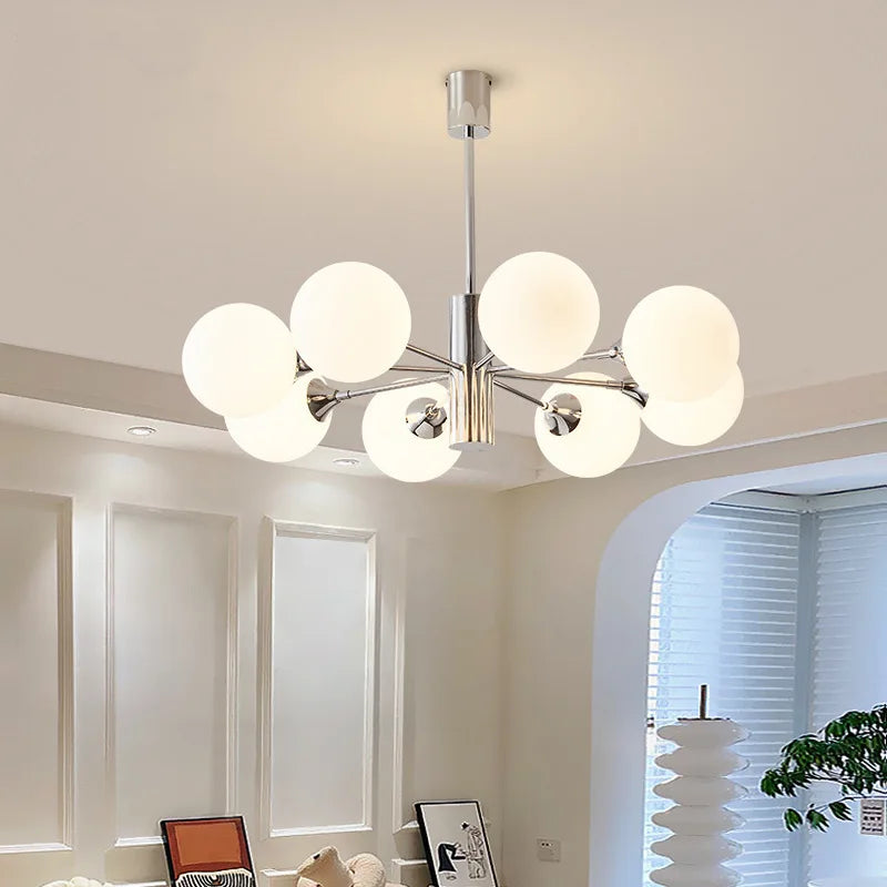 lustre design nordique rétro en haricot magique pour divers espaces - vue 4 sur 9