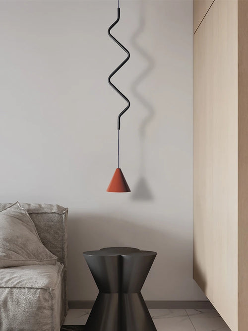 plafonnier design minimaliste pour bar et café - vue 3 sur 9