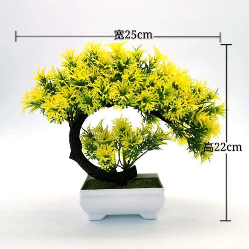 plantes artificielles bonsaï décoratif pour bureau et maison - vue 3 sur 9