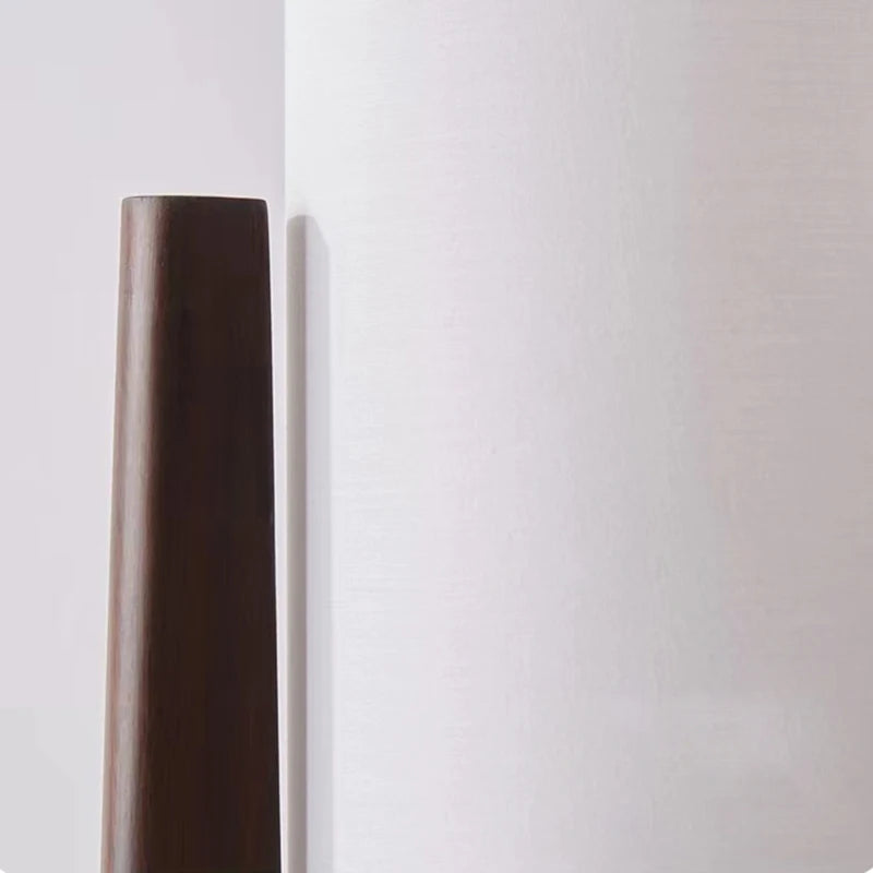 Lampadaire LED en bois style coréen - vue 6 sur 8