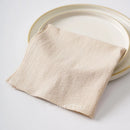 Serviette de table coton lavé lot de 10