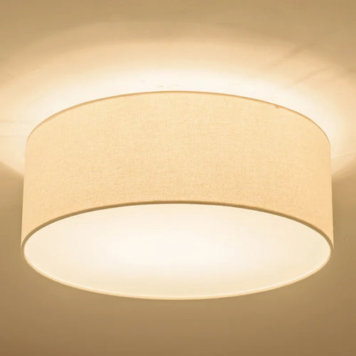 Plafonnier en tissu Simple nordique - vue 4 sur 8