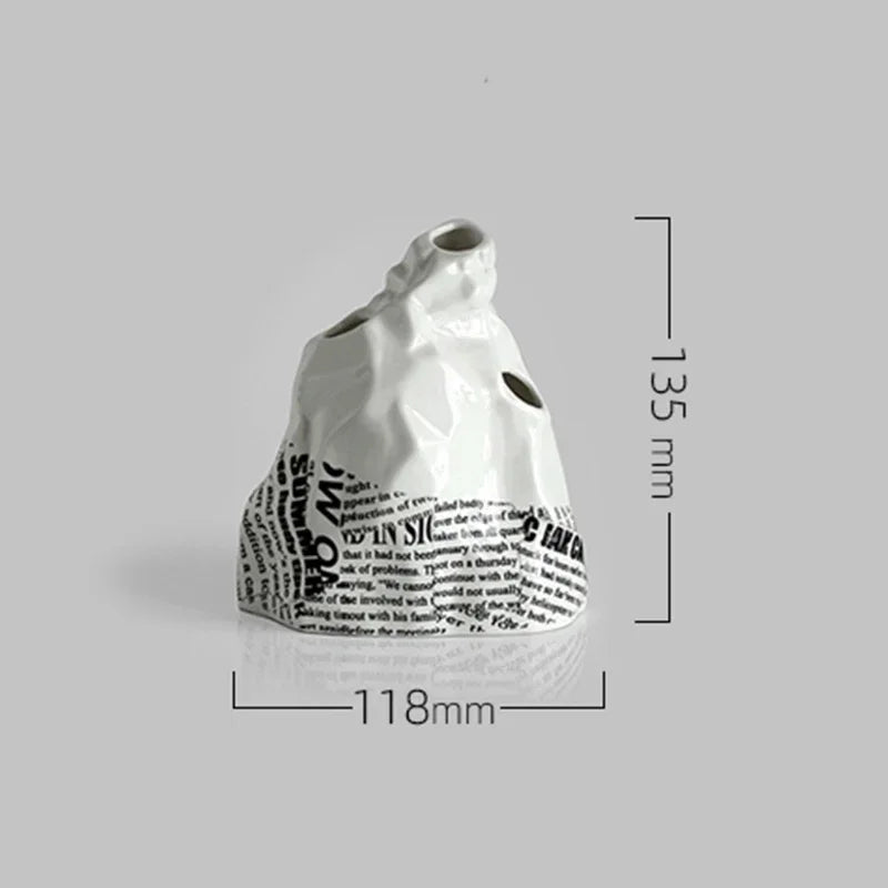 accessoires en céramique d'art origami pour salle de bain haut de gamme - vue 8 sur 15