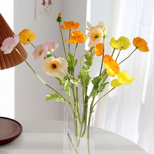 fleurs artificielles en soie pour décoration de mariage et table - vue 2 sur 23