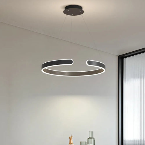lustre scandinave moderne pour éclairage intérieur élégant - vue 4 sur 6