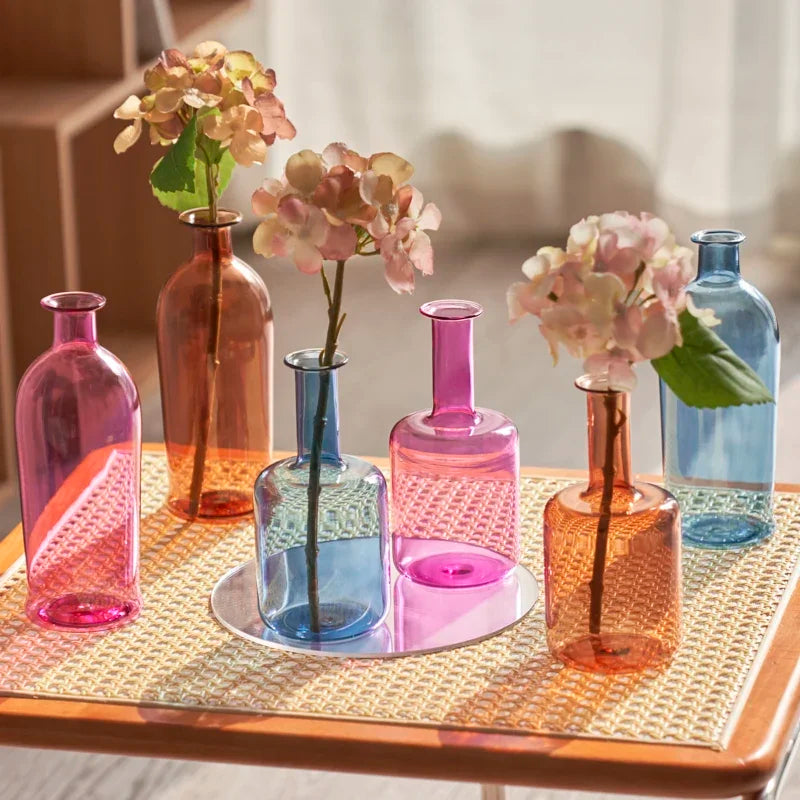 bougeoir en verre pour décoration de mariage et intérieur - vue 3 sur 15