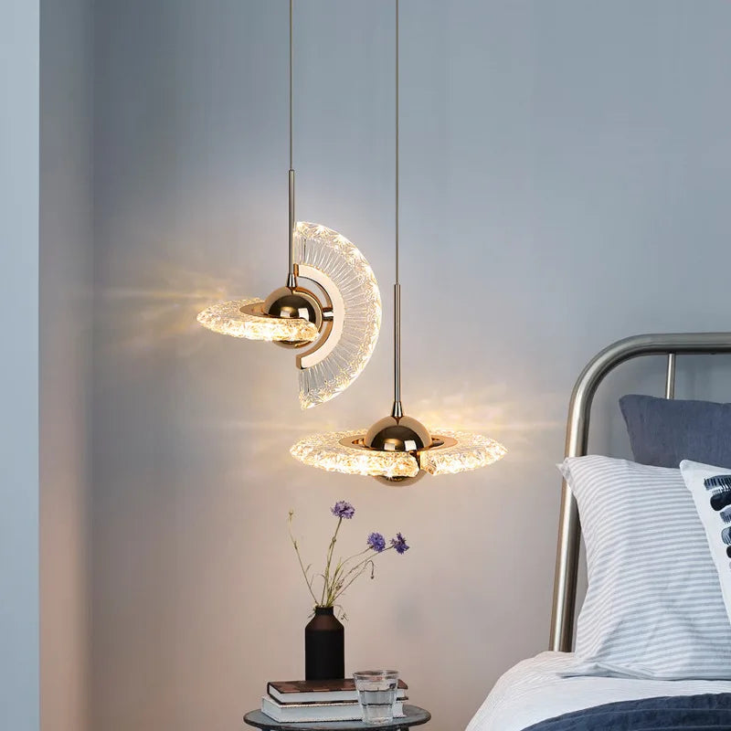 lustre led créatif nordique pour bar et restaurant - vue 2 sur 6